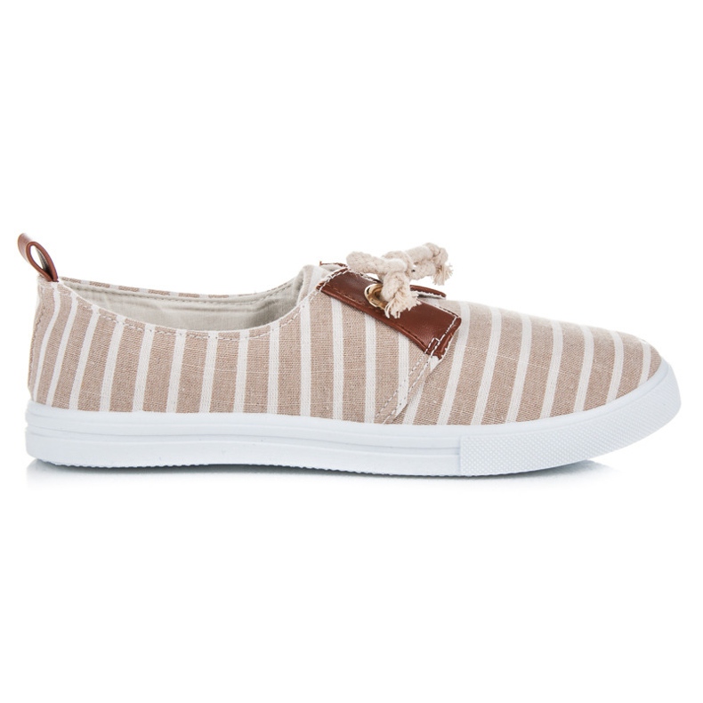 Mckeylor Baskets côtelées brun 2