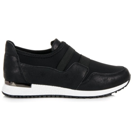 Sergio Todzi Chaussures à enfiler pour femmes le noir 2