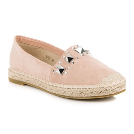 Coura Espadrilles en poudre rose 2 Coura Espadrilles en poudre rose 2