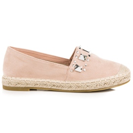 Coura Espadrilles en poudre rose 1 Coura Espadrilles en poudre rose 1