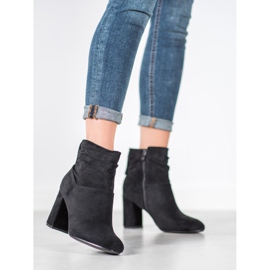 SHELOVET Bottines classiques à talons hauts noir 2