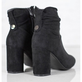 SHELOVET Bottines classiques à talons hauts le noir 5