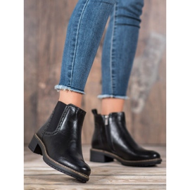 Filippo Bottines en cuir écologique noir le noir 4