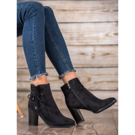 Goodin Bottes Avec Noeud le noir 6