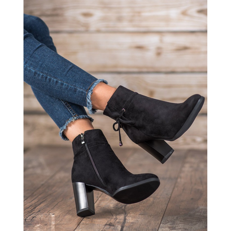 Goodin Bottes Avec Noeud noir 1