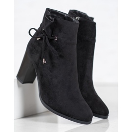 Goodin Bottes Avec Noeud le noir 4