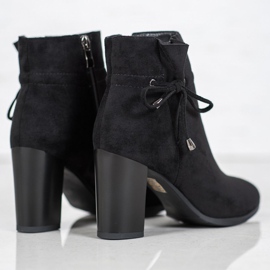 Goodin Bottes Avec Noeud le noir 5