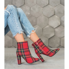 Seastar Bottes élégantes sur un poteau rouge multicolore 3