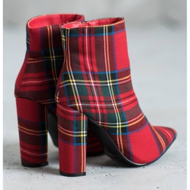 Seastar Bottes élégantes sur un poteau rouge multicolore 4