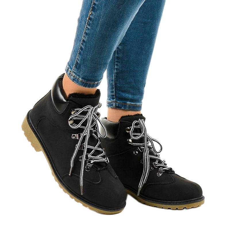 Bottes isolées noires DS1702 le noir 1