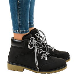 Bottes isolées noires DS1702 le noir 2