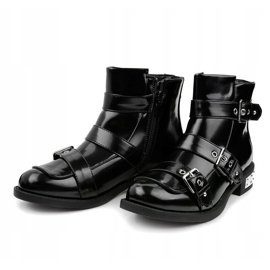 Bottes isolées noires A-388 le noir 2