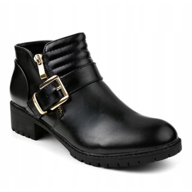 Bottines Chelsea noires LM-209 1