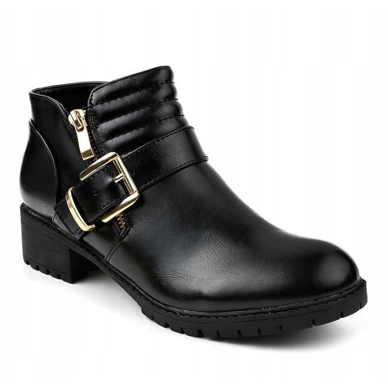Bottines Chelsea noires LM-209 1