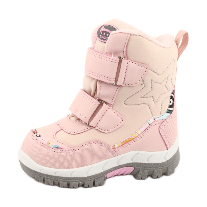 Boots American Club avec membrane étoile rose RL37 2 Boots American Club avec membrane étoile rose RL37 2