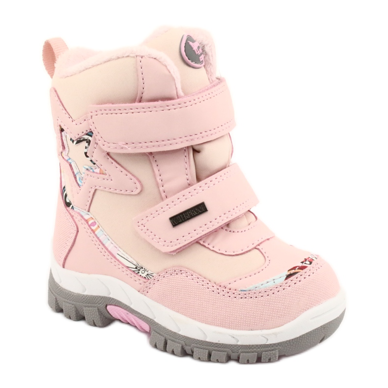 Boots American Club avec membrane étoile rose RL37 1 Boots American Club avec membrane étoile rose RL37 1