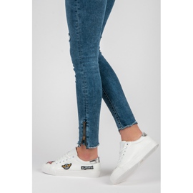 Seastar Baskets Army avec patchs blanc 1