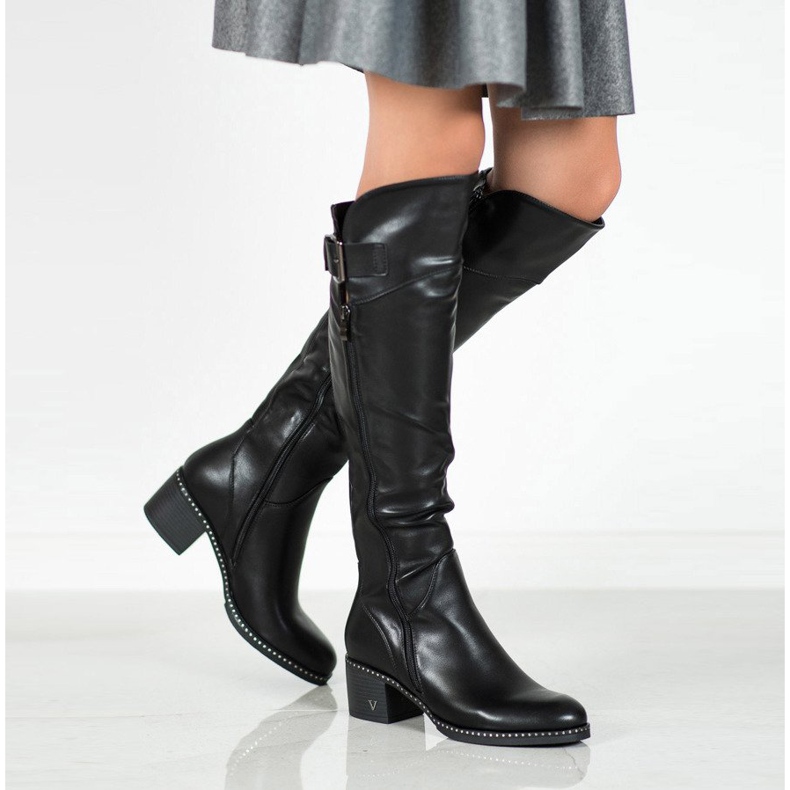 Bottines VINCEZA noires 2