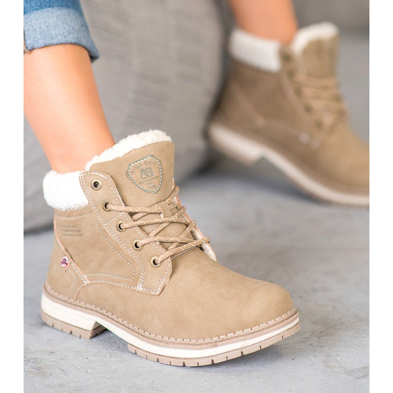 Arrigo Bello Trappeurs à la mode brun 1