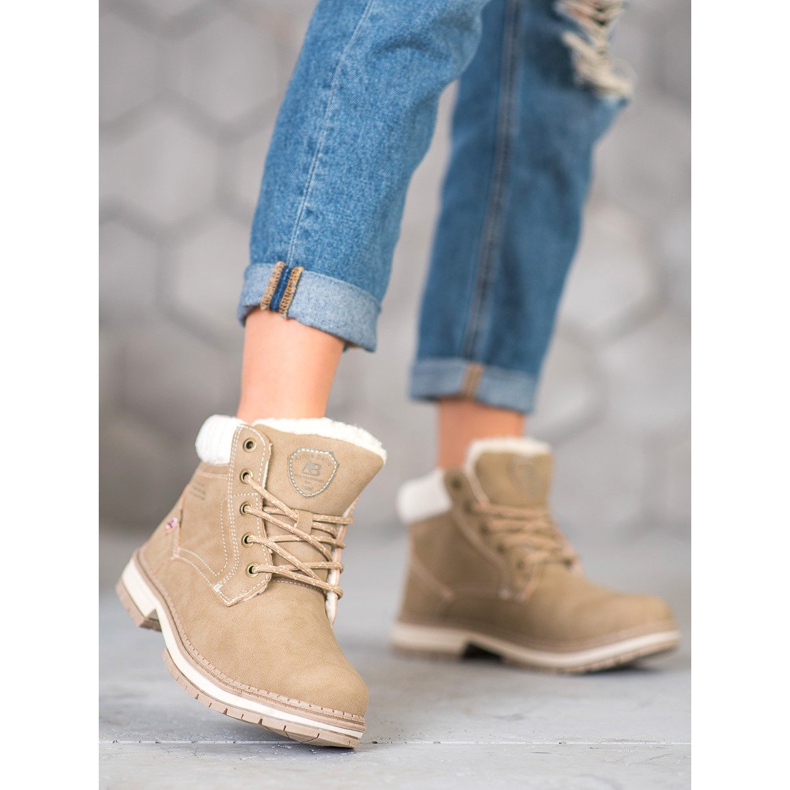 Arrigo Bello Trappeurs à la mode brun 2