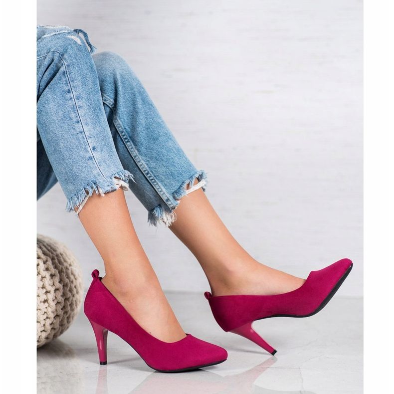 J. Star Escarpins confortables rouge 2