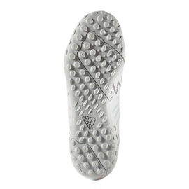 Chaussures de football Adidas Nemeziz Messi 17.4 TF Jr S77207 blanche 2