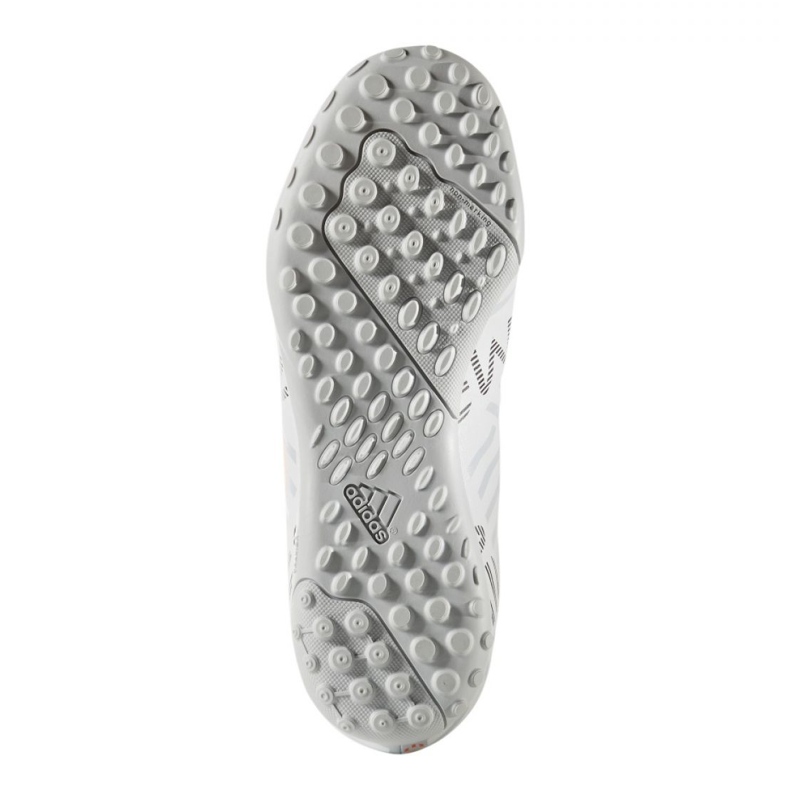 Chaussures de football Adidas Nemeziz Messi 17.4 TF Jr S77207 blanche 2