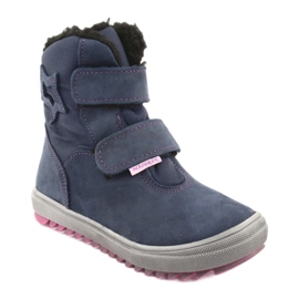 Boots boots à membrane Mazurek 1352 bleu marine rose 1
