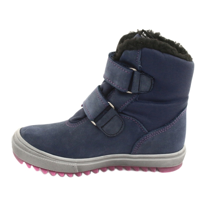 Boots boots à membrane Mazurek 1353 bleu marine rose 2 Boots boots à membrane Mazurek 1353 bleu marine rose 2