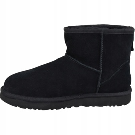 Ugg Classic Mini Logo en Caoutchouc W 1108231-BLK noir 1