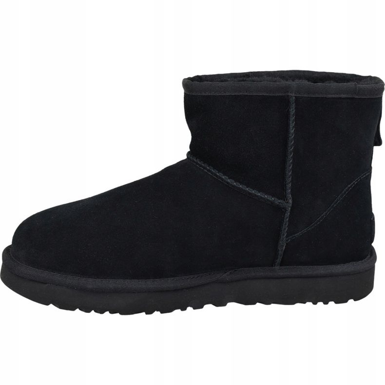 Ugg Classic Mini Logo en Caoutchouc W 1108231-BLK le noir 1