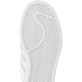 Chaussures Adidas Originals Superstar Jr AQ6278 blanche 1 Chaussures Adidas Originals Superstar Jr AQ6278 blanche 1