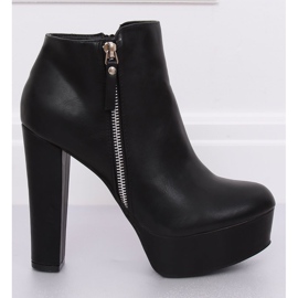 Noir KK28P Bottines compensées noires le noir 4