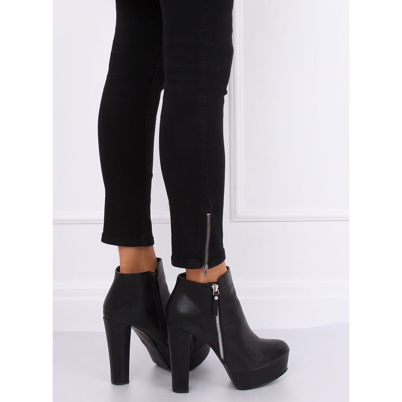 Noir KK28P Bottines compensées noires le noir 1