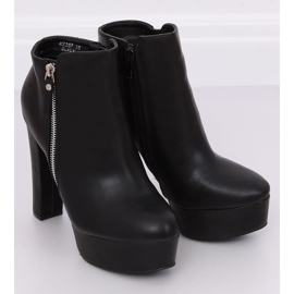 Noir KK28P Bottines compensées noires le noir 3