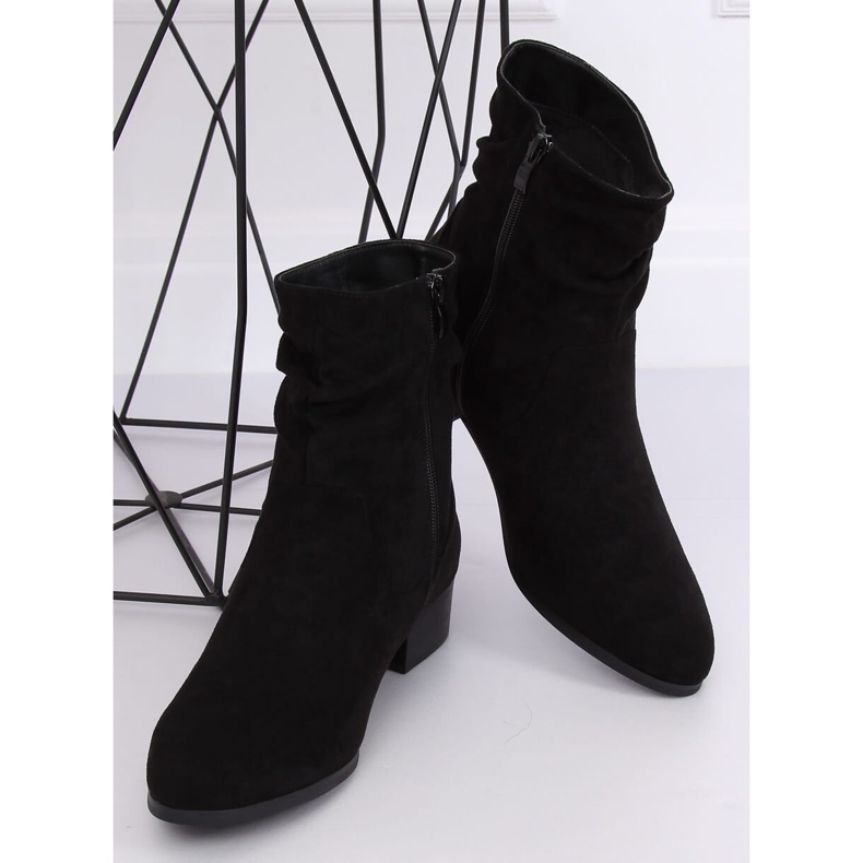 Bottes pour femmes noires classiques YK-101 Black 2