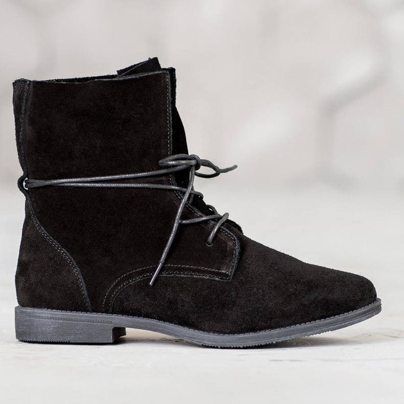 Filippo Bottes en cuir classiques le noir 1