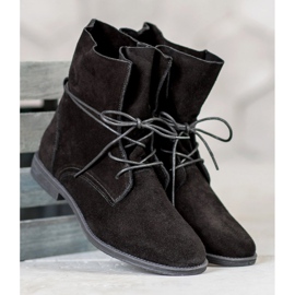 Filippo Bottes en cuir classiques le noir 4