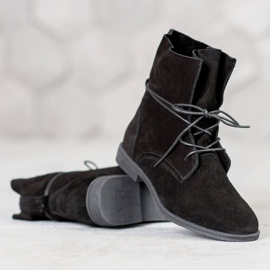Filippo Bottes en cuir classiques le noir 5