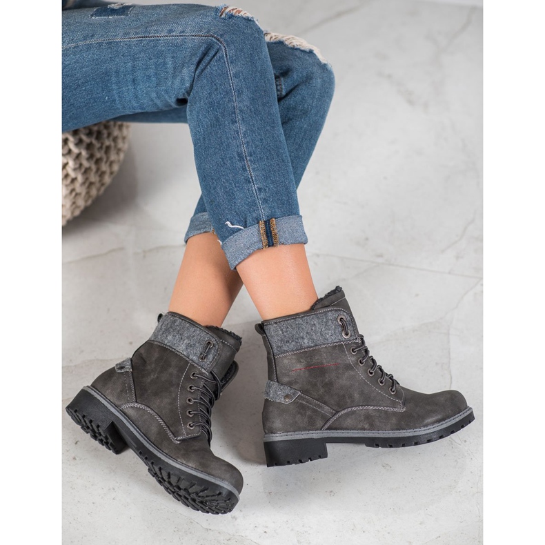 Goodin Les trappeurs chaleureux gris 1