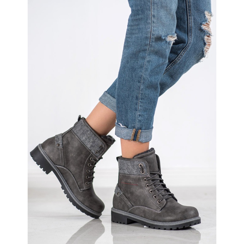 Goodin Les trappeurs chaleureux gris 2