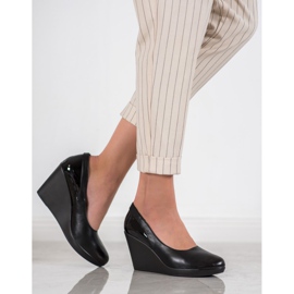 J. Star Pompes compensées noir 1