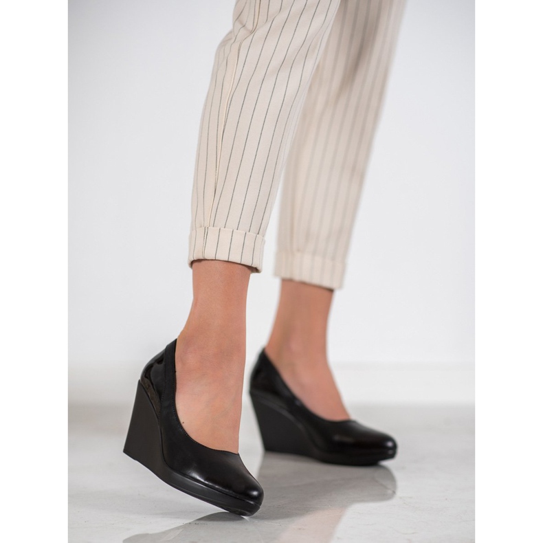 J. Star Pompes compensées noir 2