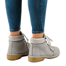 Chaussures de randonnée grises sans isolation XDS1702 3