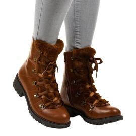 Bottes isolées Camel K90 brun 1