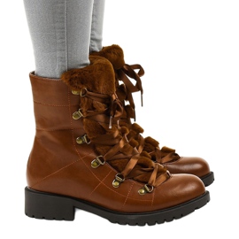 Bottes isolées Camel K90 brun 2