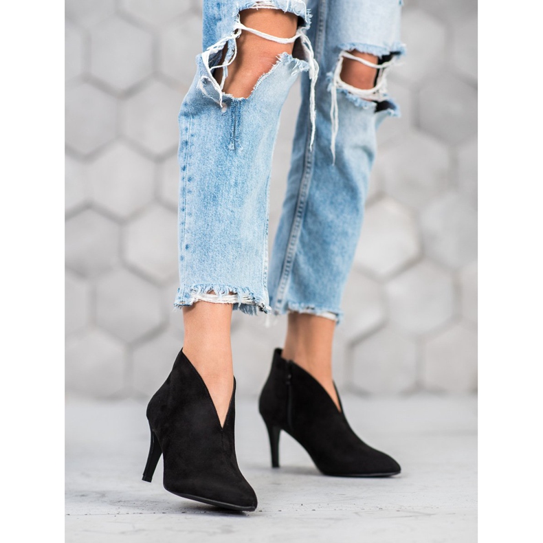 Filippo Bottes sexy sur un talon haut le noir 2