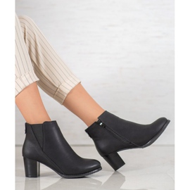 J. Star Bottes à la mode le noir 5