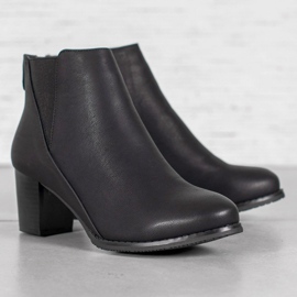 J. Star Bottes à la mode le noir 3
