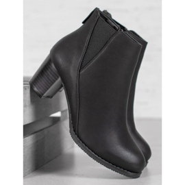 J. Star Bottes à la mode le noir 4